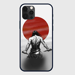 Чехол iPhone 12 Pro Max Ярость самурая