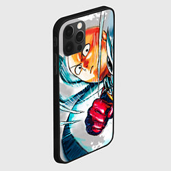 Чехол для iPhone 12 Pro Max One Punch Man Rage, цвет: 3D-черный — фото 2