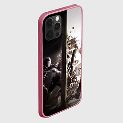 Чехол для iPhone 12 Pro Max SWAT, цвет: 3D-малиновый — фото 2