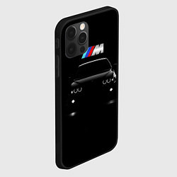 Чехол для iPhone 12 Pro Max BMW, цвет: 3D-черный — фото 2