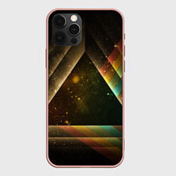 Чехол iPhone 12 Pro Max Pink Phloyd: Triangle