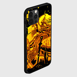 Чехол для iPhone 12 Pro Max Dark Souls: Gold Knight, цвет: 3D-черный — фото 2