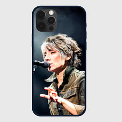 Чехол для iPhone 12 Pro Max Земфира поет, цвет: 3D-черный