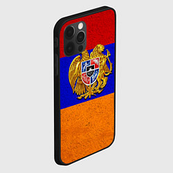 Чехол для iPhone 12 Pro Max Армения, цвет: 3D-черный — фото 2