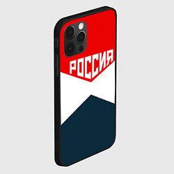 Чехол для iPhone 12 Pro Max Форма России, цвет: 3D-черный — фото 2