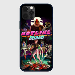 Чехол для iPhone 12 Pro Max Hotline Miami, цвет: 3D-черный