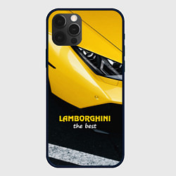 Чехол для iPhone 12 Pro Max Lamborghini the best, цвет: 3D-черный