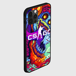 Чехол для iPhone 12 Pro Max CS:GO, цвет: 3D-черный — фото 2