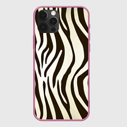 Чехол iPhone 12 Pro Шкура зебры