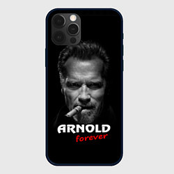 Чехол для iPhone 12 Pro Arnold forever, цвет: 3D-черный