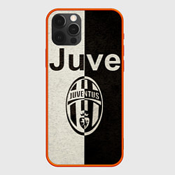 Чехол для iPhone 12 Pro Juventus6, цвет: 3D-красный