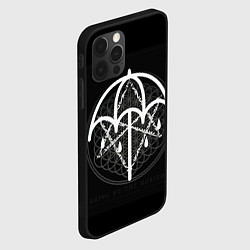 Чехол для iPhone 12 Pro BMTH: Rain Symbol, цвет: 3D-черный — фото 2