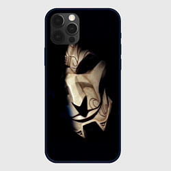 Чехол для iPhone 12 Pro Маска, цвет: 3D-черный