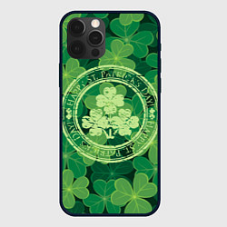 Чехол для iPhone 12 Pro Ireland, Happy St. Patricks Day, цвет: 3D-черный