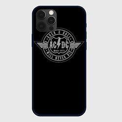 Чехол для iPhone 12 Pro AC/DC: Will never die, цвет: 3D-черный