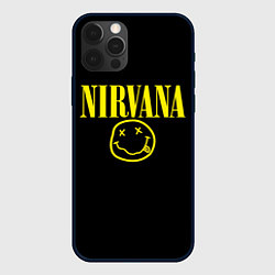 Чехол для iPhone 12 Pro Nirvana Rock, цвет: 3D-черный