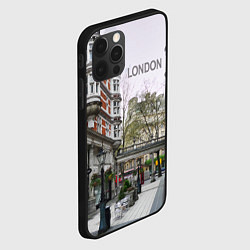 Чехол для iPhone 12 Pro Лондон - бульвар, цвет: 3D-черный — фото 2