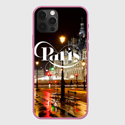 Чехол iPhone 12 Pro Night Paris