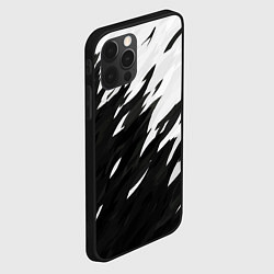 Чехол для iPhone 12 Pro Black & white, цвет: 3D-черный — фото 2