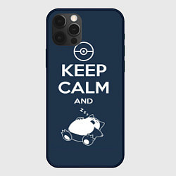 Чехол iPhone 12 Pro Keep Calm & Squirtle