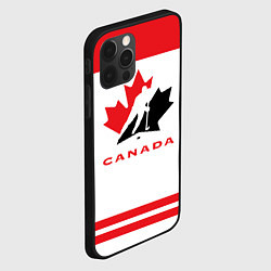 Чехол для iPhone 12 Pro Canada Team, цвет: 3D-черный — фото 2