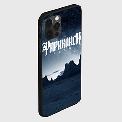 Чехол для iPhone 12 Pro Paparoach: Fear, цвет: 3D-черный — фото 2