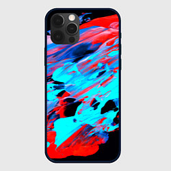 Чехол для iPhone 12 Pro Краски лета, цвет: 3D-черный