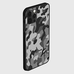Чехол для iPhone 12 Pro Ночной Камуфляж 1, цвет: 3D-черный — фото 2