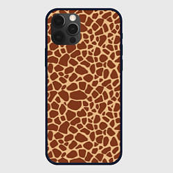 Чехол для iPhone 12 Pro Жираф, цвет: 3D-черный