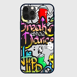 Чехол для iPhone 12 Pro Break Show Dance, цвет: 3D-черный