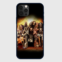 Чехол для iPhone 12 Pro LORDI, цвет: 3D-черный