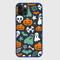 Чехол iPhone 12 Pro Halloween Monsters