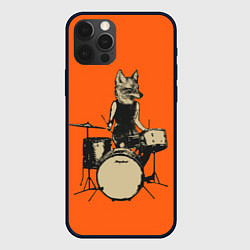 Чехол iPhone 12 Pro Drums Fox