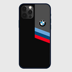 Чехол для iPhone 12 Pro BMW БМВ, цвет: 3D-черный