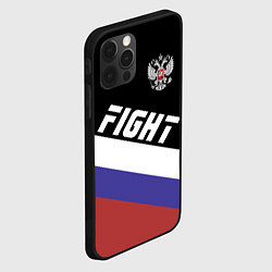 Чехол для iPhone 12 Pro Fight Russia, цвет: 3D-черный — фото 2