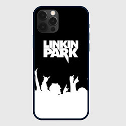 Чехол для iPhone 12 Pro Linkin Park: Black Rock, цвет: 3D-черный