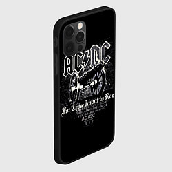 Чехол для iPhone 12 Pro AC DC - gun, цвет: 3D-черный — фото 2