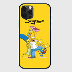 Чехол iPhone 12 Pro Simpsons Family