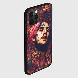 Чехол для iPhone 12 Pro Lil Peep: Cry baby, цвет: 3D-черный — фото 2