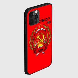 Чехол для iPhone 12 Pro Александр из СССР, цвет: 3D-черный — фото 2
