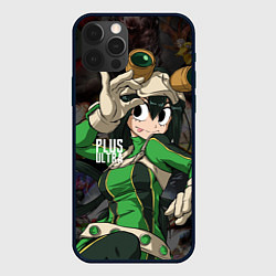 Чехол для iPhone 12 Pro My Hero Academia в очках, цвет: 3D-черный