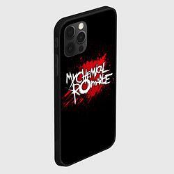 Чехол для iPhone 12 Pro My Chemical Romance: Blood, цвет: 3D-черный — фото 2