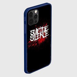 Чехол для iPhone 12 Pro Suicide Silence Blood, цвет: 3D-тёмно-синий — фото 2