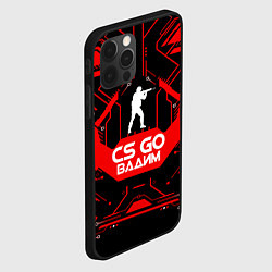 Чехол для iPhone 12 Pro CS:GO - Вадим, цвет: 3D-черный — фото 2