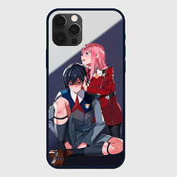 Чехол для iPhone 12 Pro Darling in the FranXX, цвет: 3D-черный