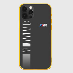 Чехол для iPhone 12 Pro BMW 2018 M Sport, цвет: 3D-желтый