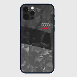 Чехол для iPhone 12 Pro AUDI SPORT, цвет: 3D-черный