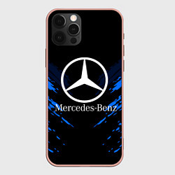 Чехол iPhone 12 Pro Mercedes-Benz: Blue Anger