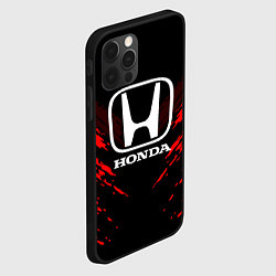 Чехол для iPhone 12 Pro Honda: Red Anger, цвет: 3D-черный — фото 2