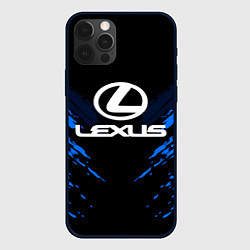 Чехол iPhone 12 Pro Lexus: Blue Anger